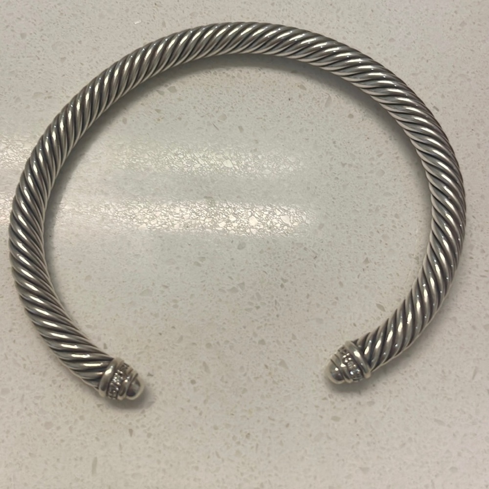 David Yurman 5MM diamond bangle